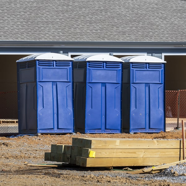 how can i report damages or issues with the porta potties during my rental period in Guadalupe California